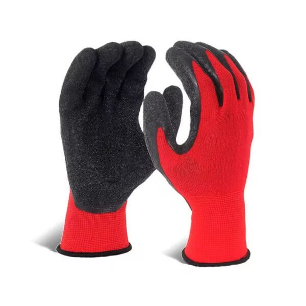 Crinkle Latex Working Gloves (12pc) - Image 2