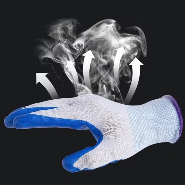 Nitrile Coated Gloves (12pc) - Image 6
